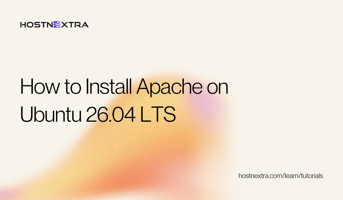 How to Install Apache on Ubuntu 26.04 LTS