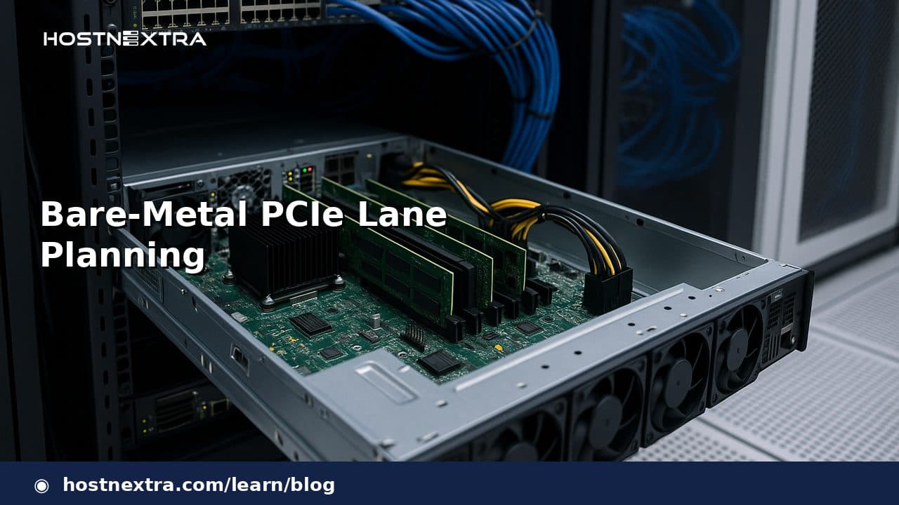 Bare-Metal PCIe Lane Planning