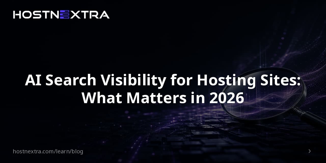 AI Search Visibility for Hosting Sites: What Matters in 2026