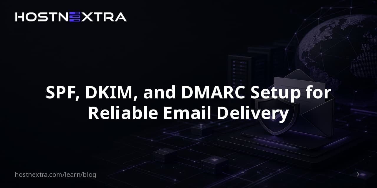 SPF, DKIM, and DMARC Setup for Reliable Email Delivery