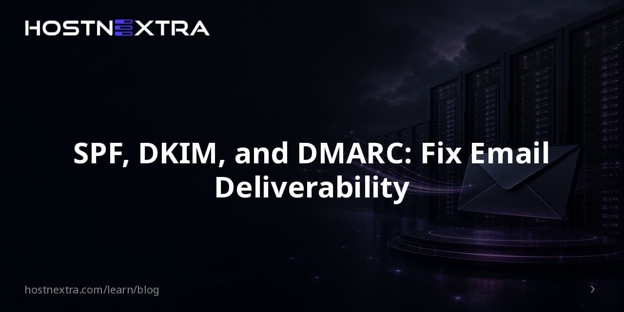 SPF, DKIM, and DMARC: Fix Email Deliverability