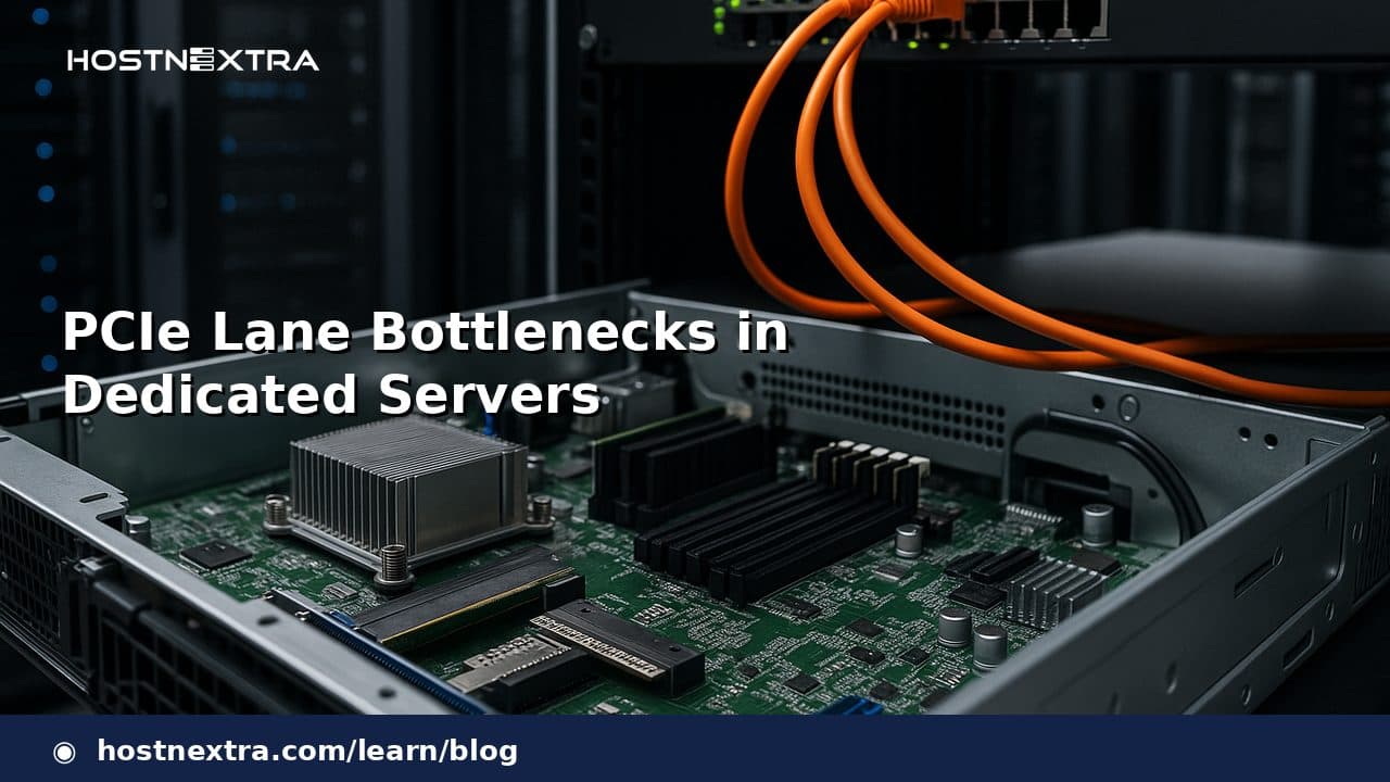 PCIe Lane Bottlenecks in Dedicated Servers