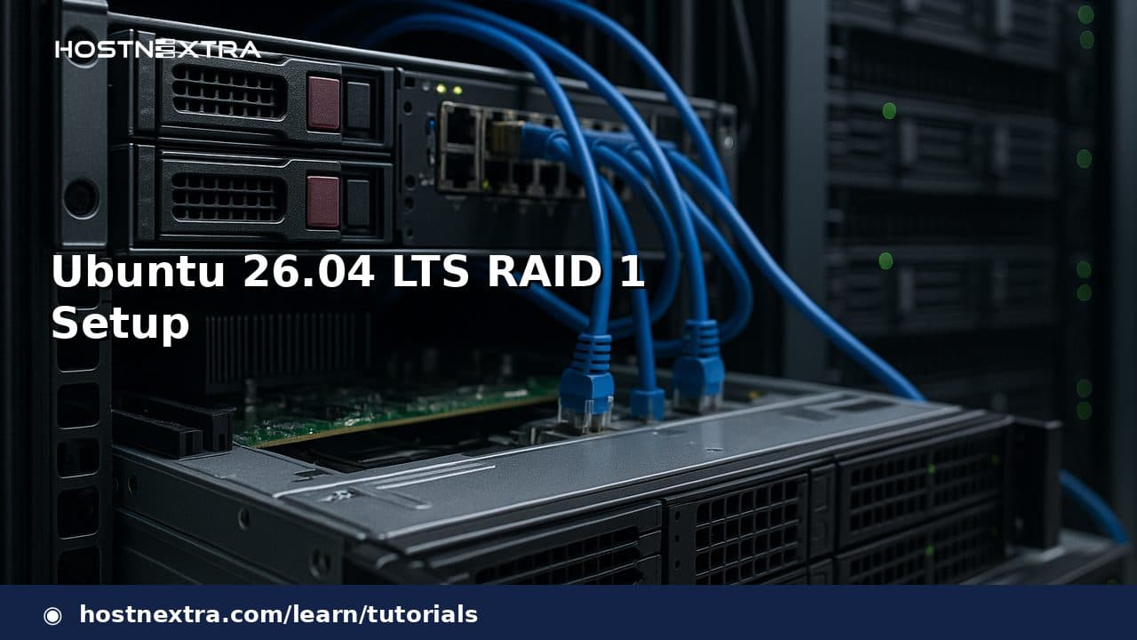 Ubuntu 26.04 LTS RAID 1 Setup