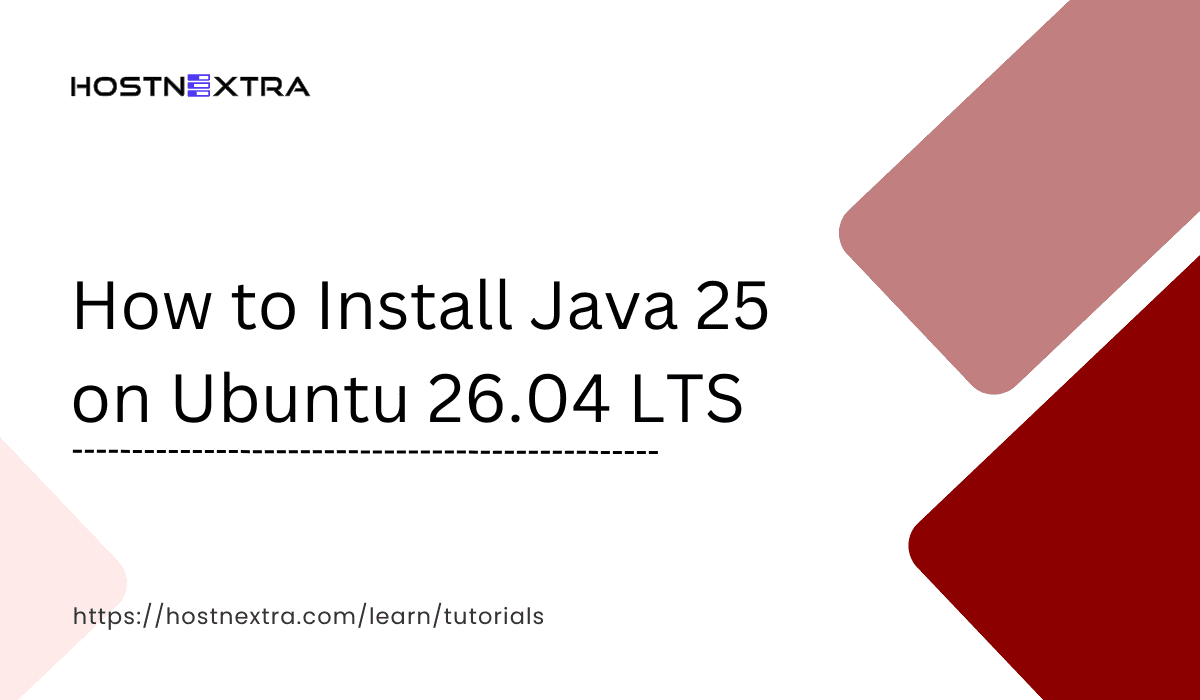 How to Install Java 25 on Ubuntu 26.04 LTS