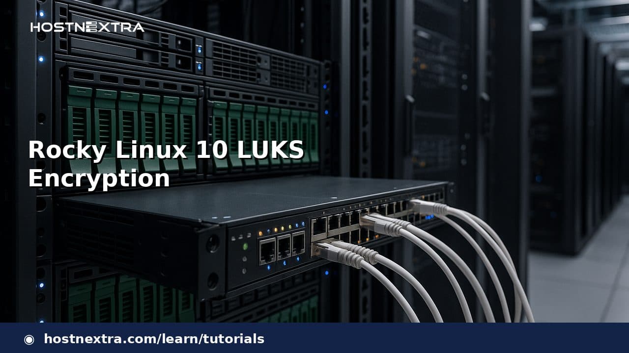 Rocky Linux 10 LUKS Encryption