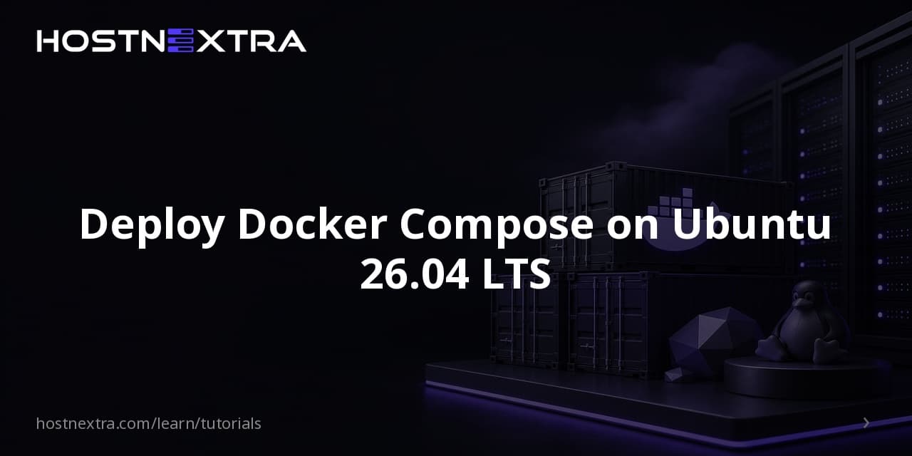 Deploy Docker Compose on Ubuntu 26.04 LTS